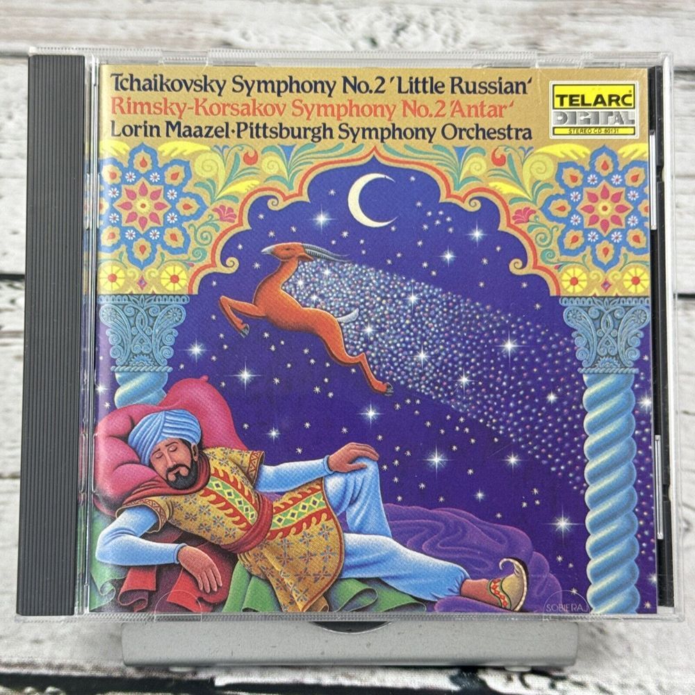 Tchaikovsky‎ Symphony No.2 Little Russian [1986 CD] Lorin Maazel Pittsburgh